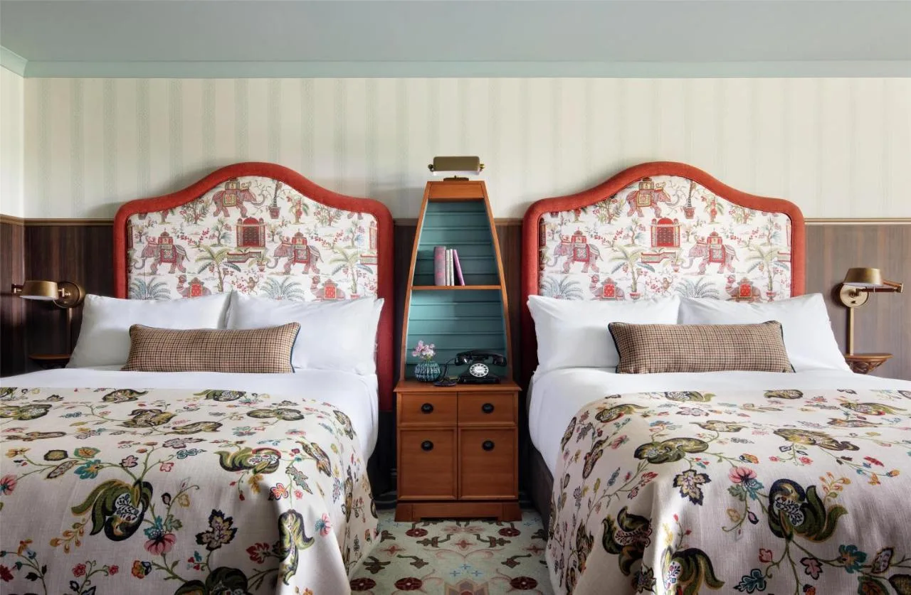 Graduate Deluxe Double Room with Two Double Beds and River View